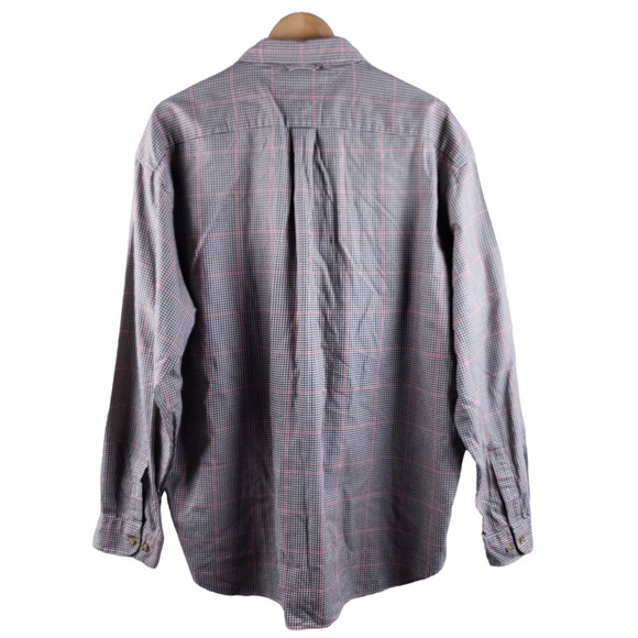 Tommy Hilfiger Men's Long Sleeve Button-Up Plaid Shirt Size XL - Picture 12 of 16